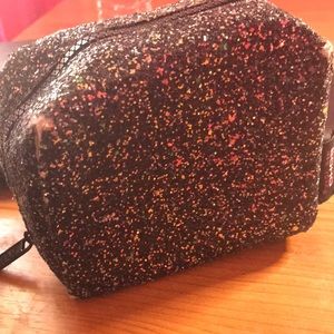 Purple glitter small bag
